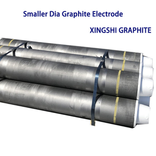 Hp , Uhp 350mm Graphite Electrodes With Nipples